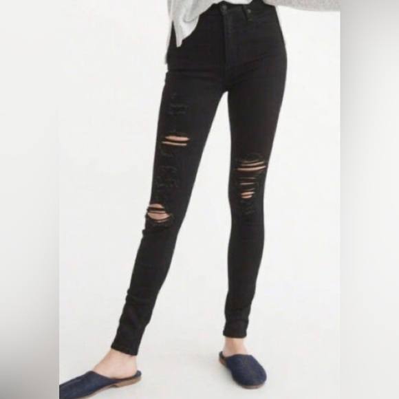Abercrombie & Fitch Simone High Rise Super Skinny 26/2R - Picture 1 of 8